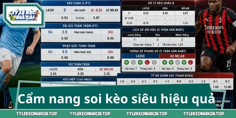 Cẩm nang soi kèo siêu hiệu quả